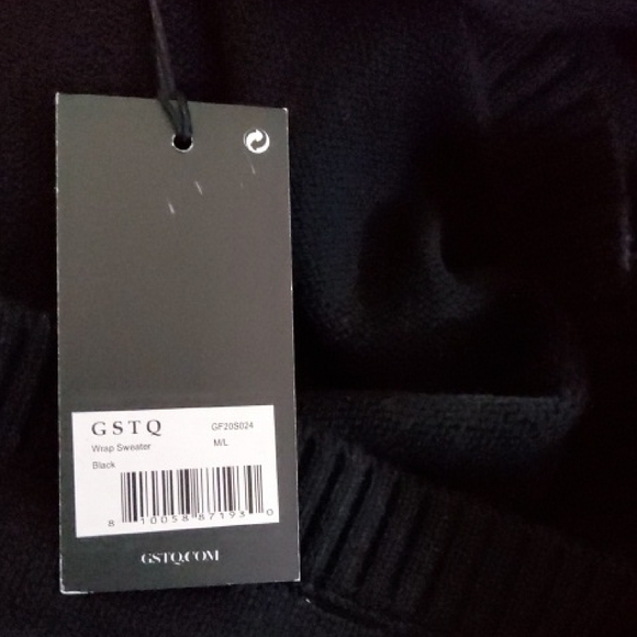 GSTQ Black Knit Sweater - Picture 4 of 5